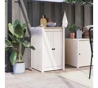 Berkfield Home Outdoor Kitchen Doors White 50x9x82 cm Solid Wood Pine | Size: 50 x 9 x 82 cm Berkfield Home White 50 x 9 x 82 cm