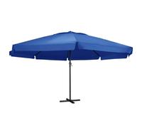 Berkfield Home Outdoor Parasol with Aluminium Pole 500 cm Azure Blue Berkfield Home Blue