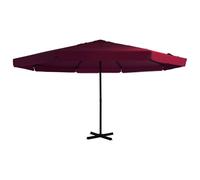 Berkfield Home Outdoor Parasol with Aluminium Pole 500 cm Bordeaux Red Berkfield Home Red