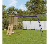 Berkfield Home Outdoor Playset Impregnated Wood Pine in Brown Berkfield Home Brown