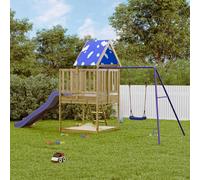 Berkfield Home Outdoor Playset Impregnated Wood Pine in Brown Berkfield Home Brown