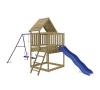 Berkfield Home Outdoor Playset Impregnated Wood Pine in Brown Berkfield Home Brown