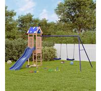 Berkfield Home Outdoor Playset Solid Wood Douglas in Brown Heyfurni Brown