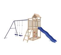 Berkfield Home Outdoor Playset Solid Wood Pine in Brown Berkfield Home Brown