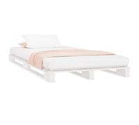 Berkfield Home Pallet Bed White 90x200 cm Solid Wood Pine Berkfield Home White 90x200 cm