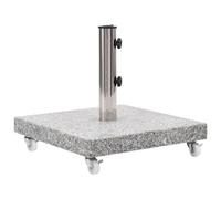 Berkfield Home Parasol Base Granite 30 kg Square Grey Berkfield Home Grey