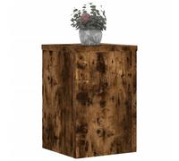 Berkfield Home Plant Stands 2 pcs Smoked Oak 20x20x30 cm Engineered Wood in Brown | Size: 20 x 20 x 30 cm Berkfield Home Brown 20 x 20 x 30 cm