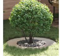 Berkfield Home Planter Ring Stainless steel Large Durable Circular Minimalist in Silver Berkfield Home Silver