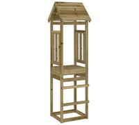 Berkfield Home Play Tower 52.5x46.5x206.5 cm Impregnated Wood Pine in Brown Berkfield Home Brown 52.5x46.5x206.5 cm
