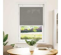 Berkfield Home Pleated Blind Anthracite 75x100 cm Fabric Width 74.4 cm Polyester in Black Berkfield Home Black 75x100 cm