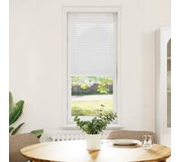 Berkfield Home Pleated Blind White 45x100 cm Fabric Width 44.4 cm Polyester Berkfield Home White 45x100 cm