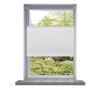 Berkfield Home Plisse Blind 80x150cm White Pleated Blind | Size: 80x150 cm Berkfield Home White 80x150 cm