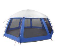 Berkfield Home Pool Tent with Removable Fly & Mesh Walls Azure Blue 612x612 cm Berkfield Home Blue 612x612 cm