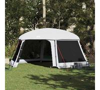 Berkfield Home Pool Tent with Removable Fly & Mesh Walls Grey 618x532 cm Berkfield Home Grey 618x532 cm