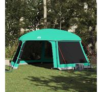 Berkfield Home Pool Tent with Removable Fly & Mesh Walls Sea Green 618x532 cm Berkfield Home Green 618x532 cm