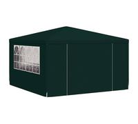 Berkfield Home Professional Party Tent with Side Walls 4x4 m Green 90 g/m? Berkfield Home Green