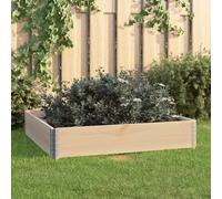 Berkfield Home Raised Bed 100x100 cm Solid Pine Wood (310056 ) in Brown Berkfield Home Brown 100x100 cm