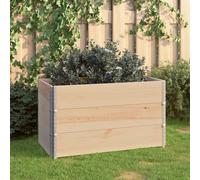 Berkfield Home Raised Beds 3 pcs 50x100 cm Solid Pine Wood (310053) in Brown Berkfield Home Brown 50x100 cm