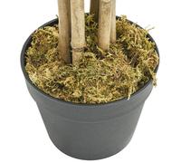 Berkfield Home Realistic Artificial Bamboo Tree 1288 Leaves 180 cm Green Berkfield Home Green