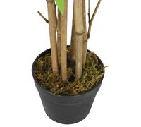 Berkfield Home Realistic Artificial Bamboo Tree 828 Leaves 150 cm Green Berkfield Home Green