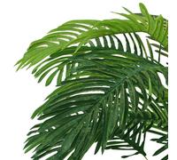 Berkfield Home Realistic Artificial Cycas Palm with Pot 140 cm Green Berkfield Home Green