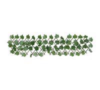 Berkfield Home Realistic Artificial Grape Leaf Trellis Expandable Green 180x20 cm Berkfield Home Green 180x20 cm