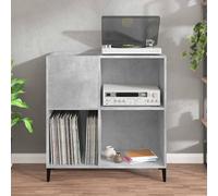 Berkfield Home Record Cabinet Concrete Grey 84.5x38x89 cm Engineered Wood Berkfield Home Grey 84.5x38x89 cm