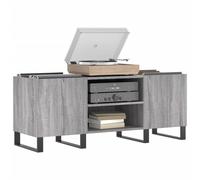 Berkfield Home Record Cabinet Grey Sonoma 121x38x48 cm Engineered Wood | Size: 121 x 38 x 48 cm Berkfield Home Grey 121 x 38 x 48 cm