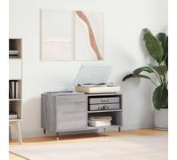Berkfield Home Record Cabinet Grey Sonoma 85x38x48 cm Engineered Wood | Size: 85 x 38 x 48 cm Berkfield Home Grey 85 x 38 x 48 cm