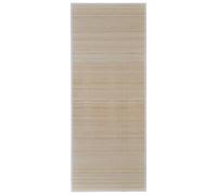 Berkfield Home Rectangular Natural Bamboo Rugs 2 pcs 120x180 cm in Beige | Size: 100 cm diameter Berkfield Home Beige 100 cm diameter