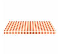 Berkfield Home Replacement Fabric for Awning Yellow & Orange 4x3 m Berkfield Home Multicolor