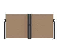Berkfield Home Retractable Side Awning Taupe 120x1200 cm Berkfield Home Taupe 120x1200 cm