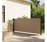 Berkfield Home Retractable Side Awning Taupe 120x600 cm Berkfield Home Taupe 120x600 cm