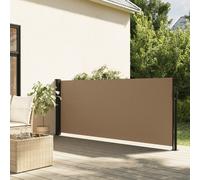 Berkfield Home Retractable Side Awning Taupe 140x600 cm Berkfield Home Taupe 140x600 cm