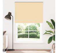 Berkfield Home Roller Blind Blackout Beige 155x210 cm Fabric Width 151.6 cm Polyester Berkfield Home Beige 155x210 cm