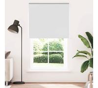 Berkfield Home Roller Blind Blackout White 130x230 cm Fabric Width 126.6 cm Polyester Berkfield Home White 130x230 cm