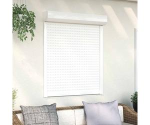Berkfield Home Roller Shutter Aluminium 100x130 cm White Berkfield Home White 100x130 cm