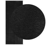 Berkfield Home Rug HUARTE Short Pile Soft & Washable Black 80x200 cm | Size: Medium Berkfield Home Black Medium