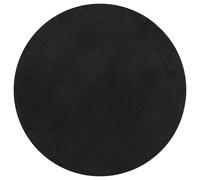 Berkfield Home Rug HUARTE Short Pile Soft & Washable Black √ò 80 cm | Size: Medium Berkfield Home Black Medium