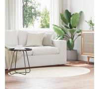 Berkfield Home Rug 'HUARTE' Short Pile Soft & Washable Cream 100x200 cm | Size: Medium Berkfield Home Cream Medium
