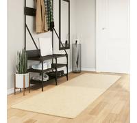 Berkfield Home Rug HUARTE Short Pile Soft & Washable Cream 80x250 cm | Size: Medium Berkfield Home Cream Medium