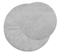 Berkfield Home Rug IZA Short Pile Scandinavian Look Grey √ò 80 cm | Size: Medium Berkfield Home Grey Medium