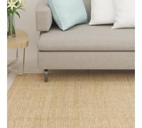 Berkfield Home Rug Natural Sisal 80x200 cm in Brown | Size: 100 cm diameter Berkfield Home Brown 100 cm diameter