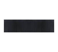 Berkfield Home Rug Rectangular Black 100x400 cm Bamboo | Size: Medium Berkfield Home Black Medium