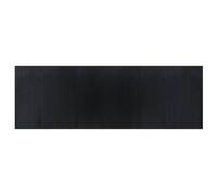 Berkfield Home Rug Rectangular Black100x300 cm Bamboo in Black | Size: Medium Berkfield Home Black Medium