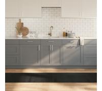 Berkfield Home Rug Rectangular Black60x1000 cm Bamboo in Black | Size: Medium Berkfield Home Black Medium