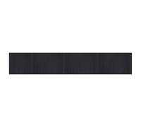 Berkfield Home Rug Rectangular Black70x400 cm Bamboo in Black | Size: Medium Berkfield Home Black Medium