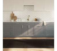 Berkfield Home Rug Rectangular Dark Brown100x1000 cm Bamboo in Brown | Size: Medium Berkfield Home Brown Medium