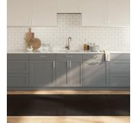 Berkfield Home Rug Rectangular Dark Brown100x300 cm Bamboo in Brown | Size: Medium Berkfield Home Brown Medium