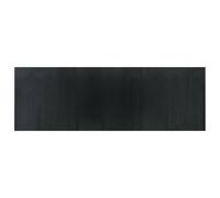 Berkfield Home Rug Rectangular Grey 100x300 cm Bamboo in Dark Grey | Size: Medium Berkfield Home Dark Grey Medium